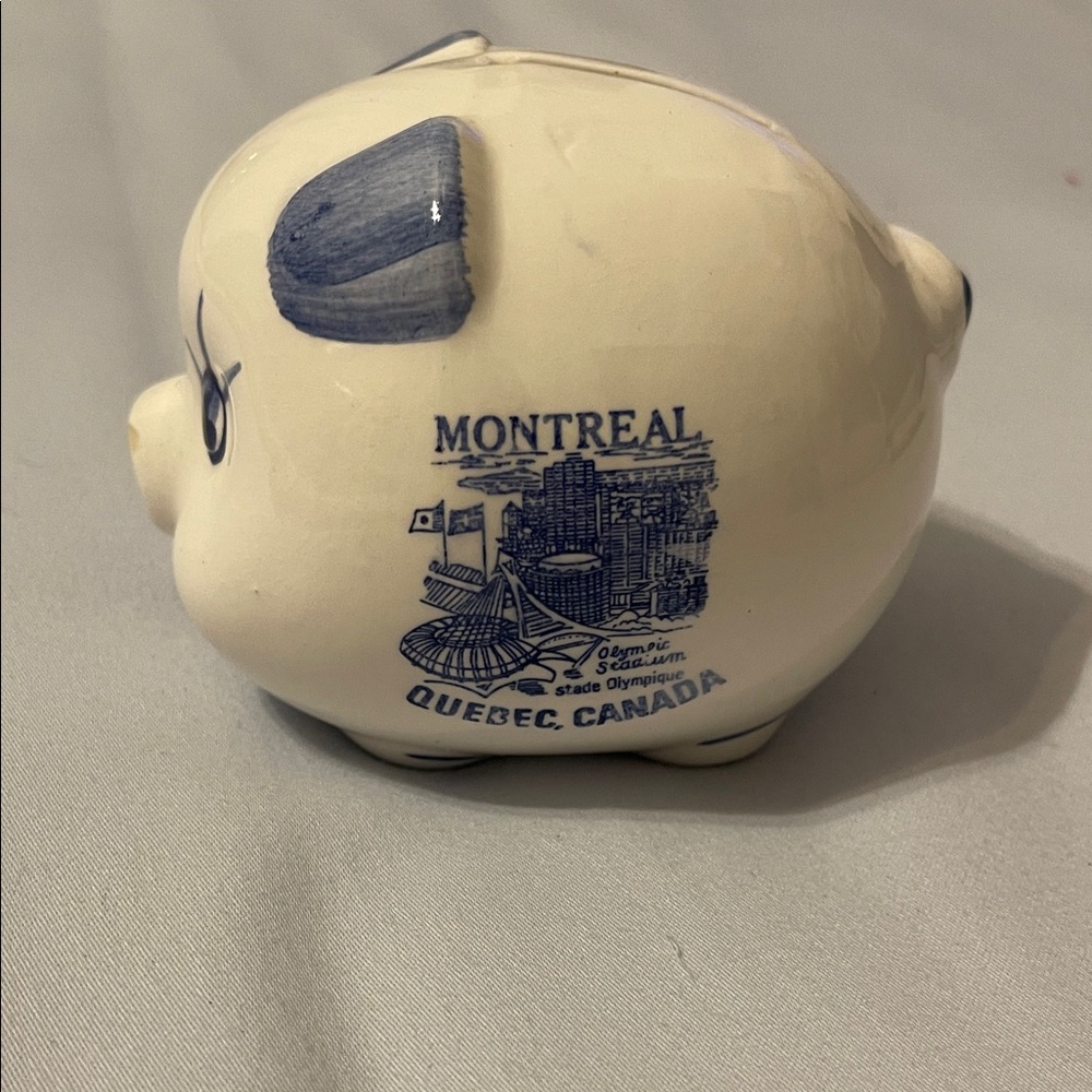 Montreal‎ Quebec Canada Piggy Bank